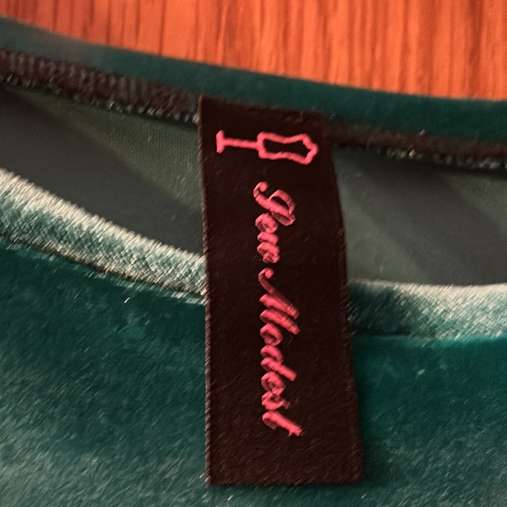Sew Modest Velvet Outfit - Picture 8 of 8